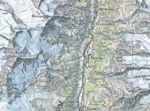 The Swiss mountain maps, cited by Edward Tufte as perhaps the golf standard of data visualisation.