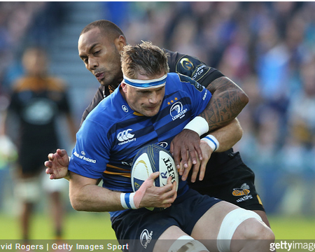 Jamie Heaslip v Wasps. Image credit David Rogers / Getty