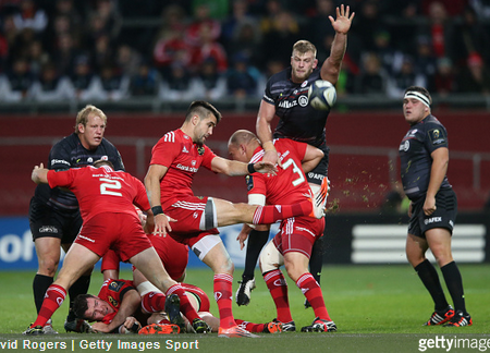 Conor Murray box kicks. Credit: David Rogers, Getty Images Sport