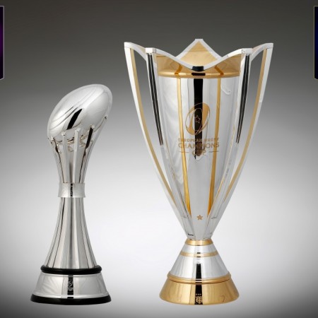 EPCR Trophies unveiled - Credit EPCRugby.com