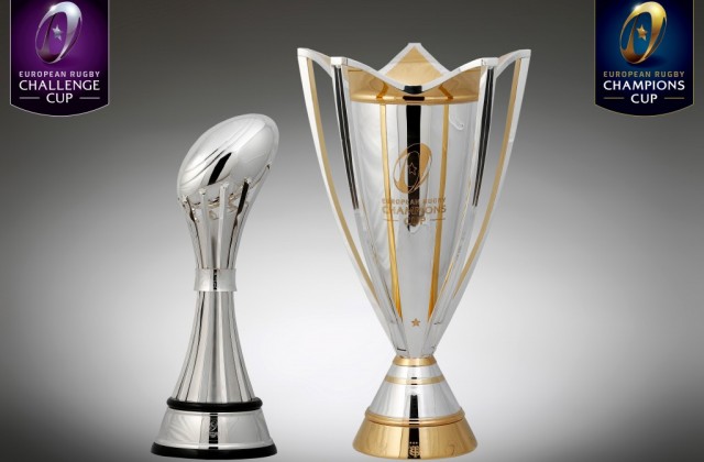 EPCR Trophies unveiled - Credit EPCRugby.com