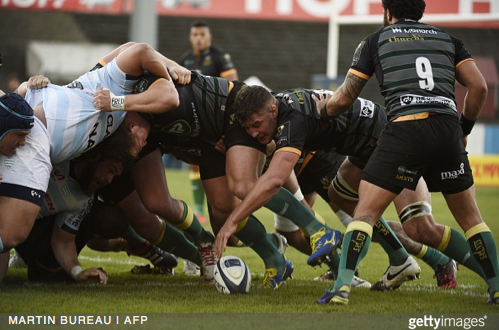 Calum Clark & Northampton. Martin Bureau / AFP, Getty Images.