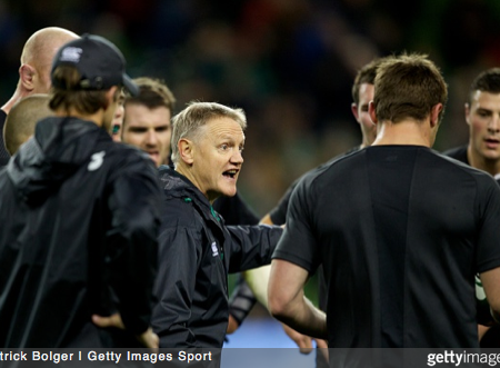 Joe Schmidt. Photo Credit: Patrick Bolger / Getty Images Sport