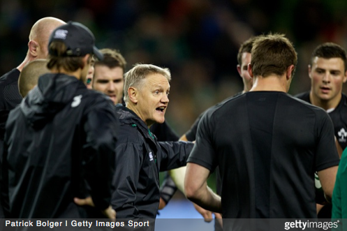 Joe Schmidt. Photo Credit: Patrick Bolger / Getty Images Sport