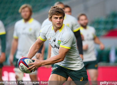Pat Lambie trains for South Africa. Credit: David Rogers / Getty Images Sport.